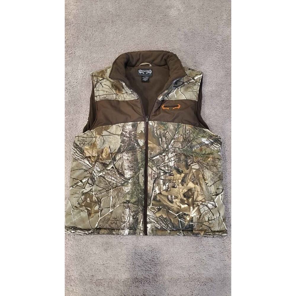 Realtree Camo Hunting Vest - Men's Size Large